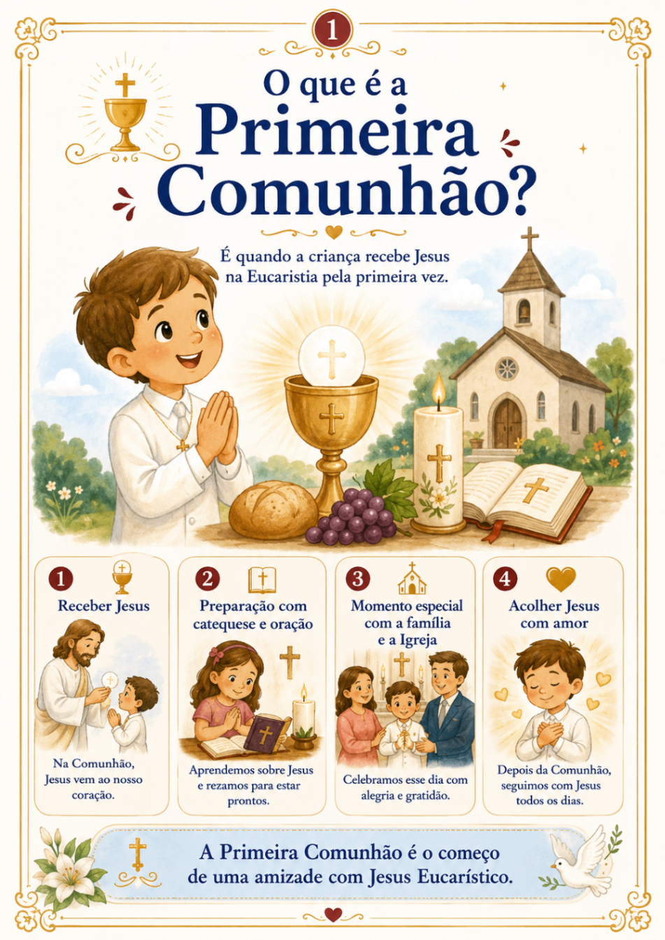 Capa — Kit Católico Infantil