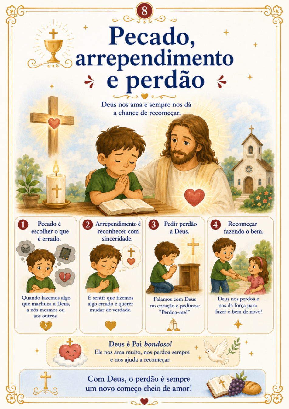 Confissão e perdão de Deus