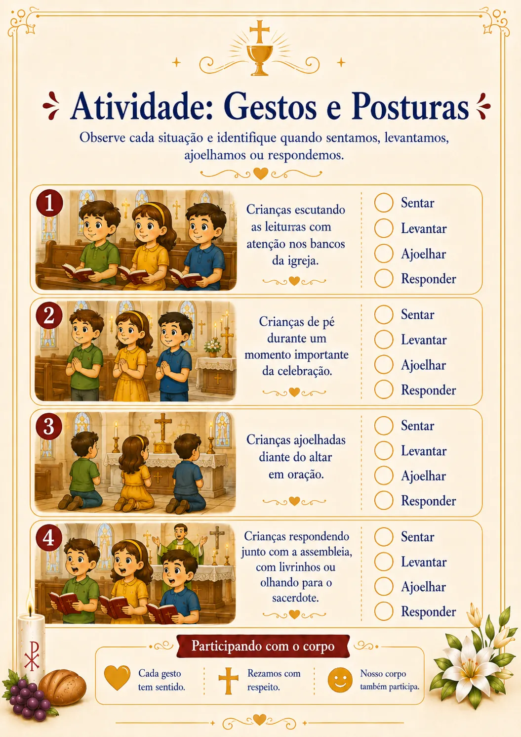 Atividade da Confissão