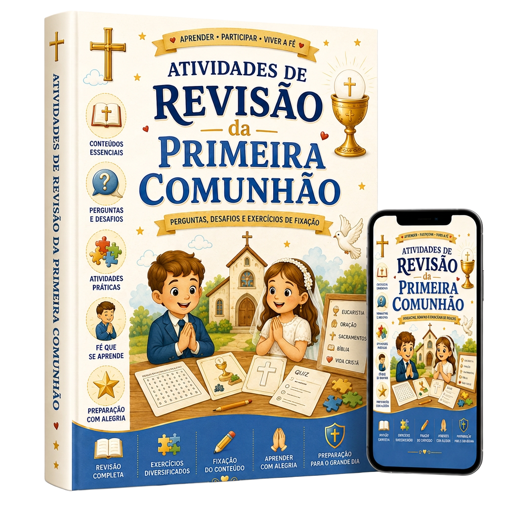 Atividades de Revisão da Primeira Comunhão