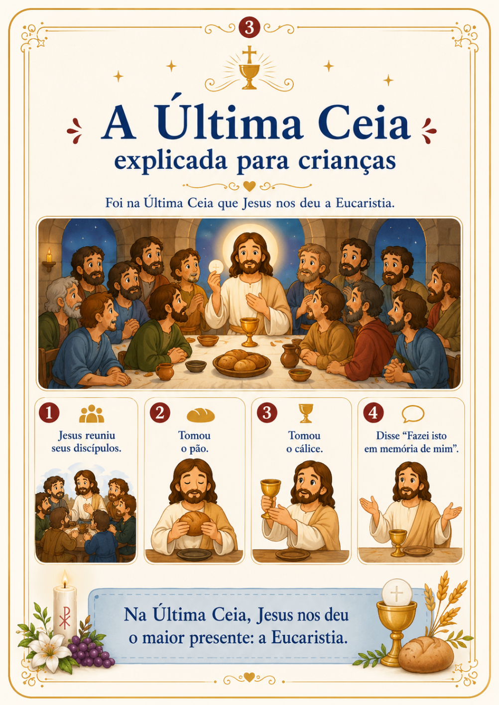 Quem é Jesus na Eucaristia?